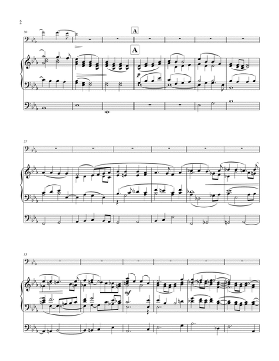 Song and Prayer (from Hansel and Gretel) for Cello and Organ image number null