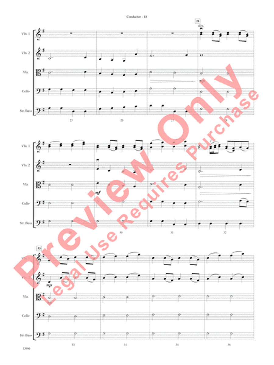 Classics for Contest Classics for Contest String Orchestra scores gallery preview page 19