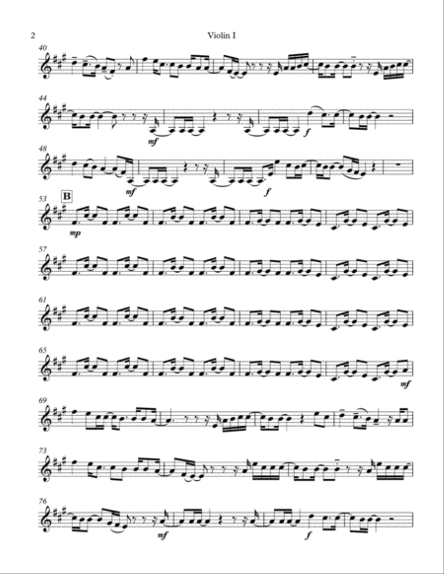 Love Me Now String Quartet scores gallery preview page 2