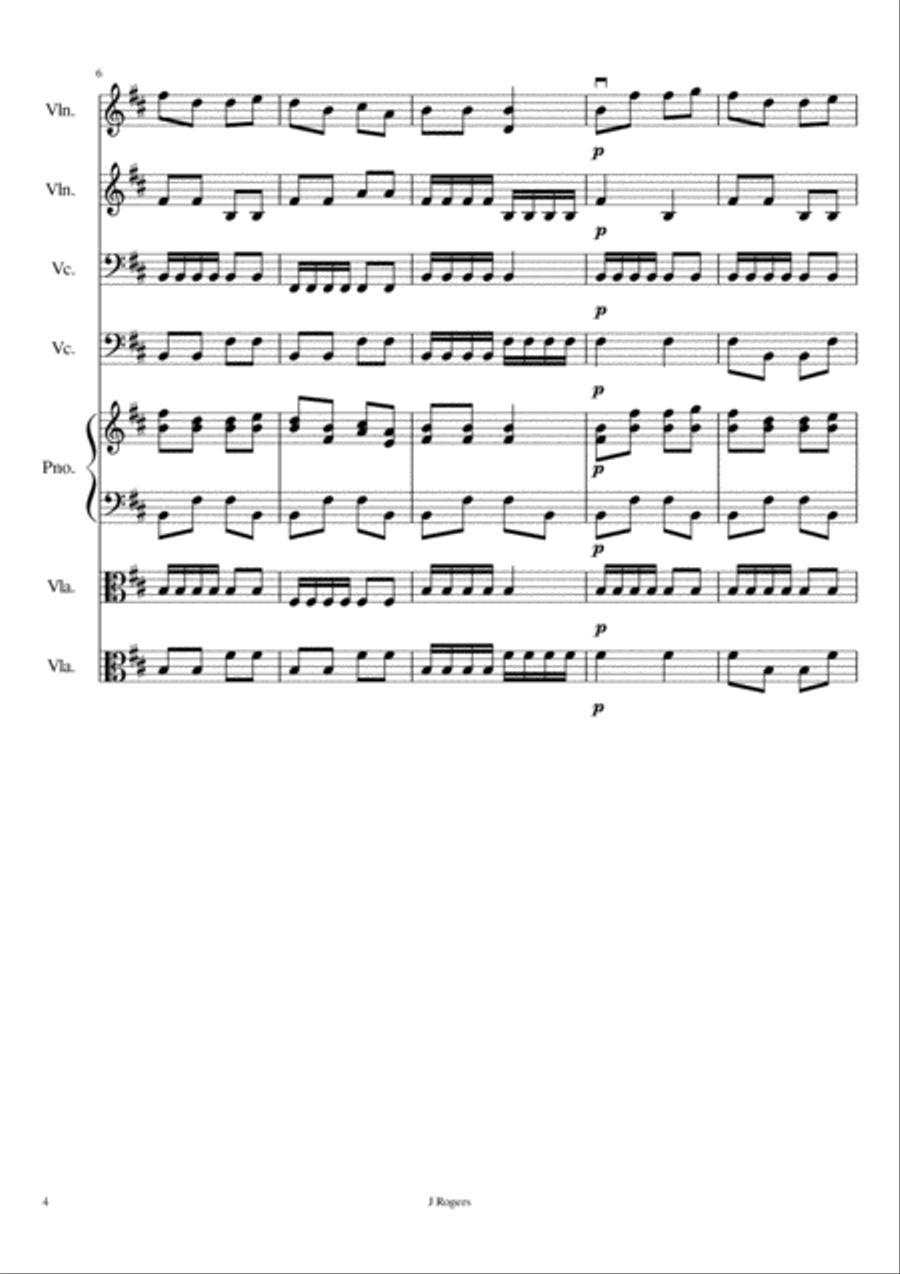 2nd Finger Semiquavers 2nd Finger Semiquavers String Duet scores gallery preview page 4