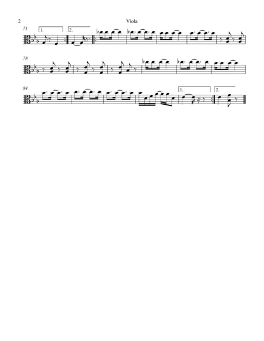 Pineapple Rag String Quartet scores gallery preview page 2