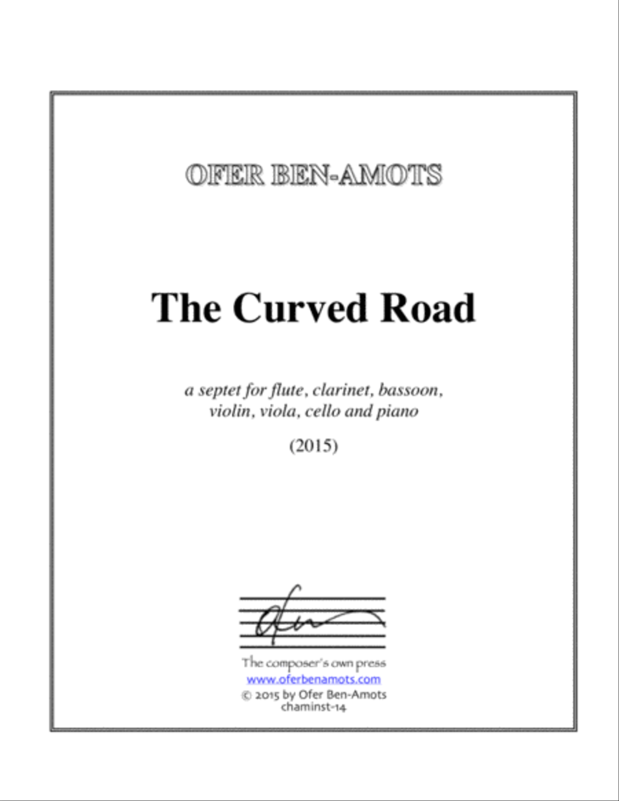 The Curved Road, A Tango for Seven Instruments Large Ensemble scores gallery preview page 3