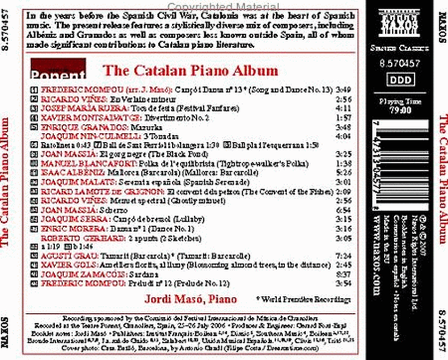 Catalan Piano Album image number null