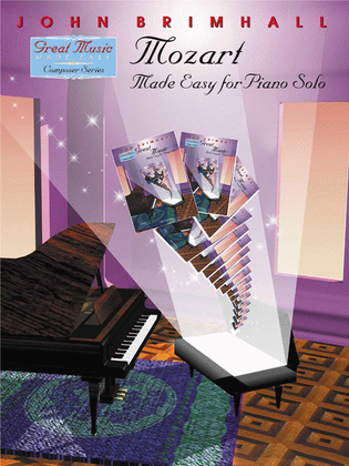 Book cover for Mozart Made Easy For Piano Solo