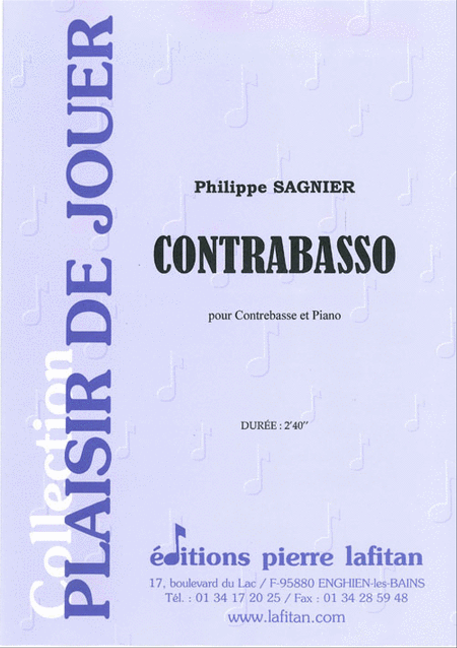 Contrabasso Contrabasso Double Bass scores gallery preview page 1