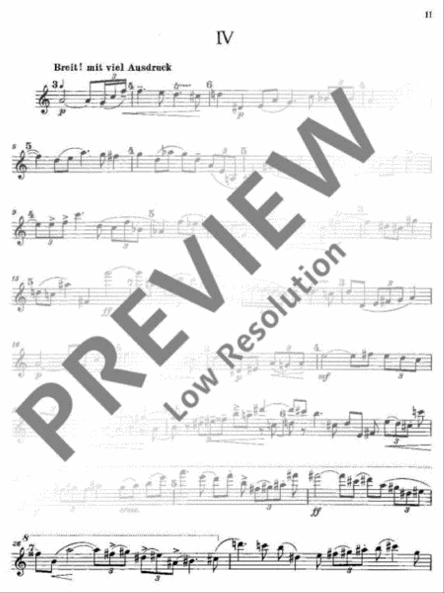 1. Sonate 1. Sonate Violin Solo scores gallery preview page 12