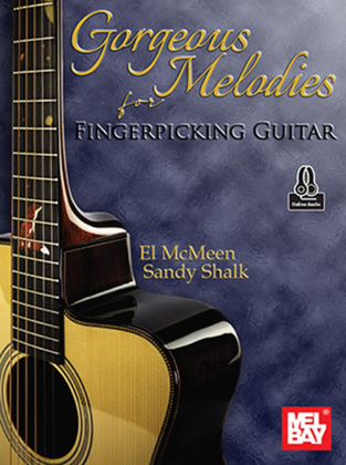 Book cover for Gorgeous Melodies for Fingerpicking Guitar