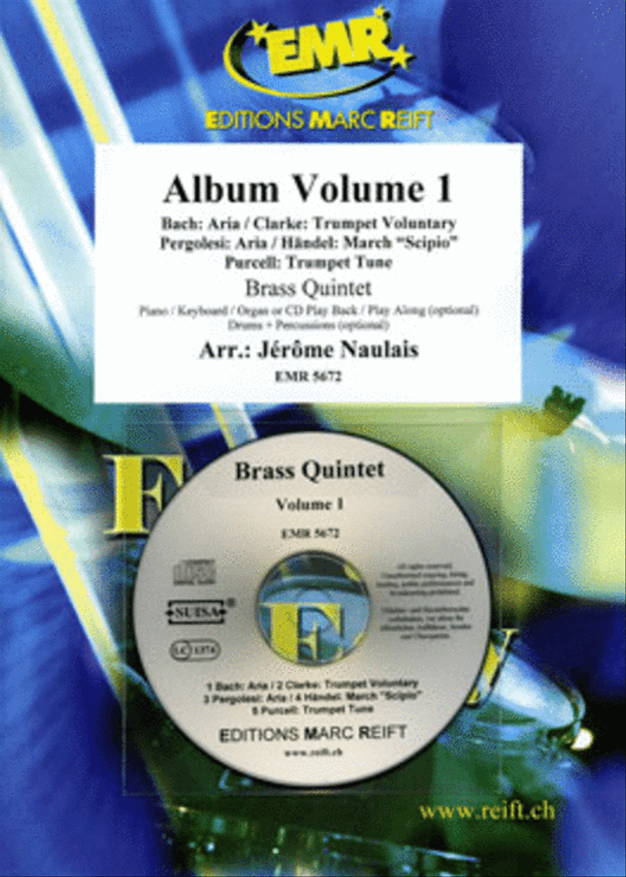 Album Volume 1 Brass Band scores gallery preview page 1