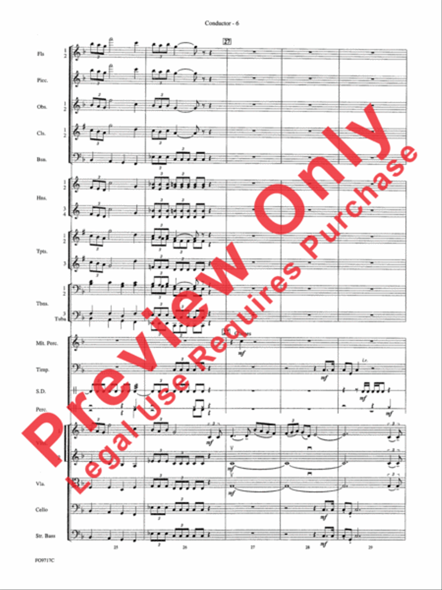 Star Wars (Main Theme) Star Wars (Main Theme) Full Orchestra scores gallery preview page 20