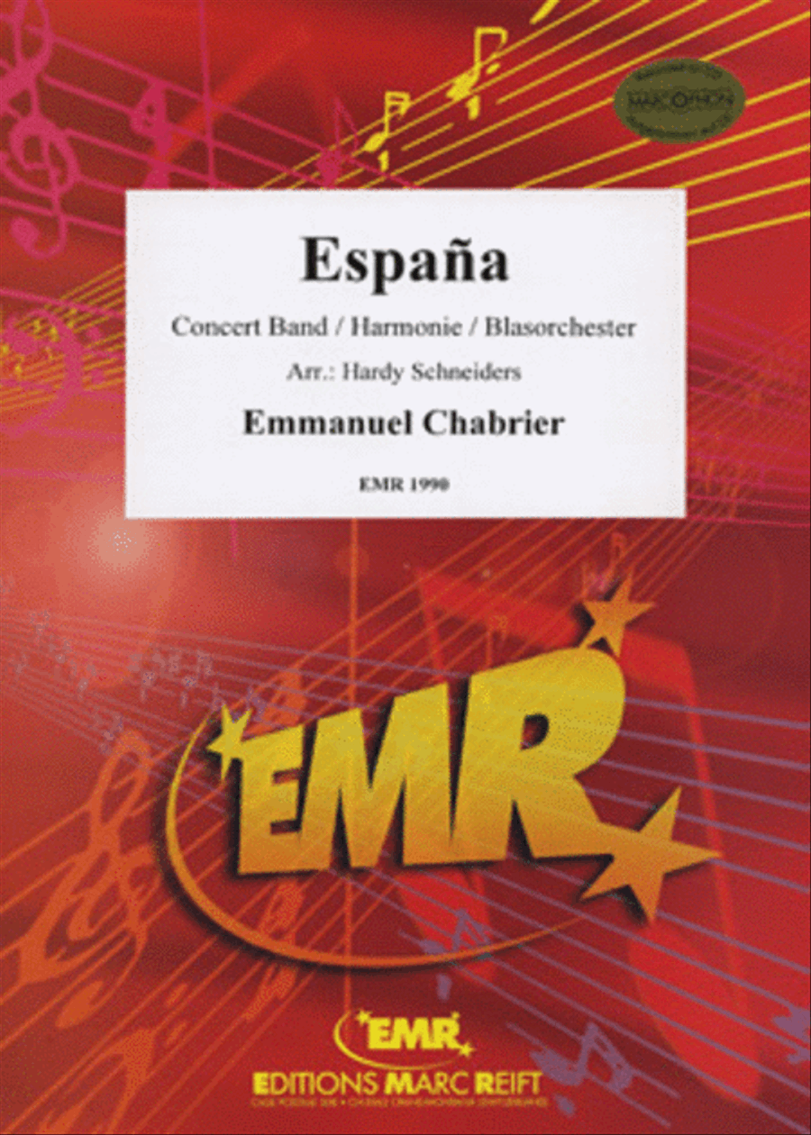 Espana Concert Band scores gallery preview page 1
