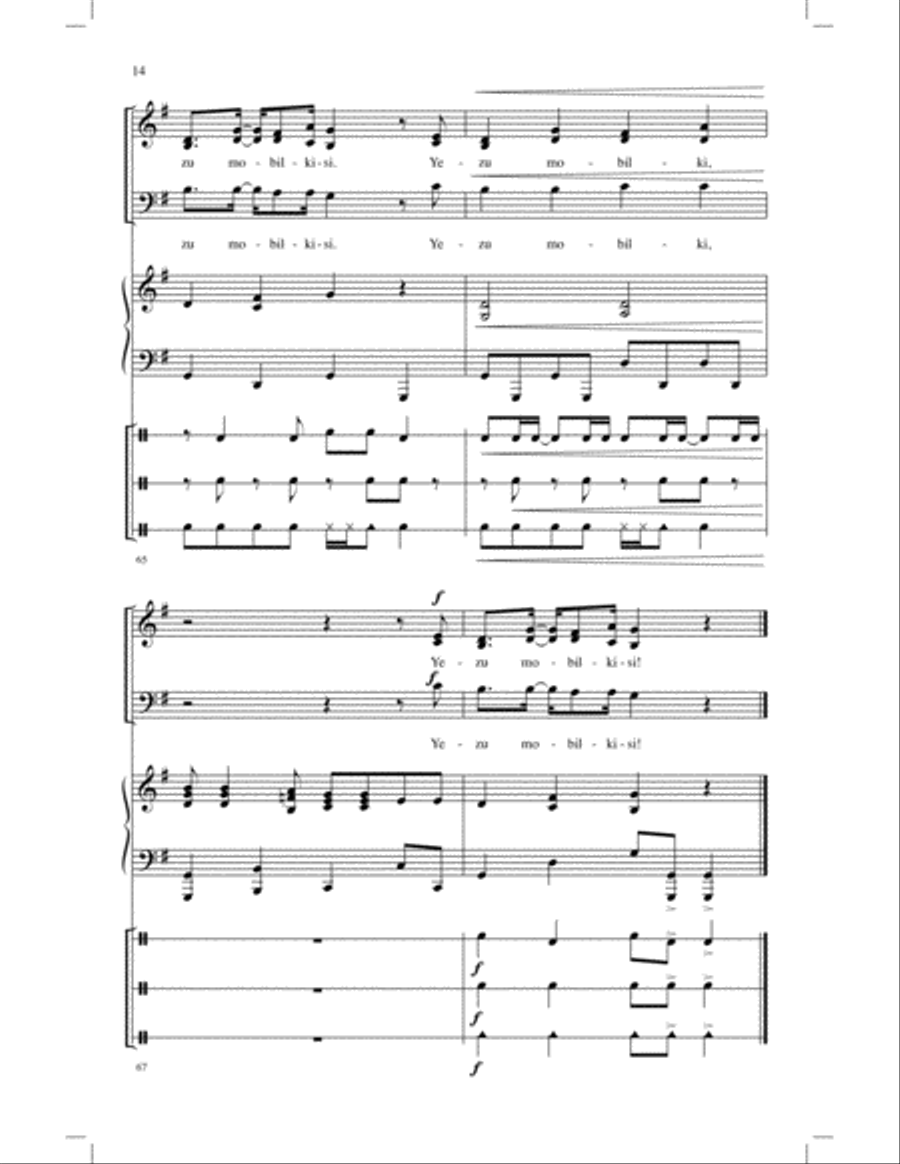 Bolingo 3-Part scores gallery preview page 12