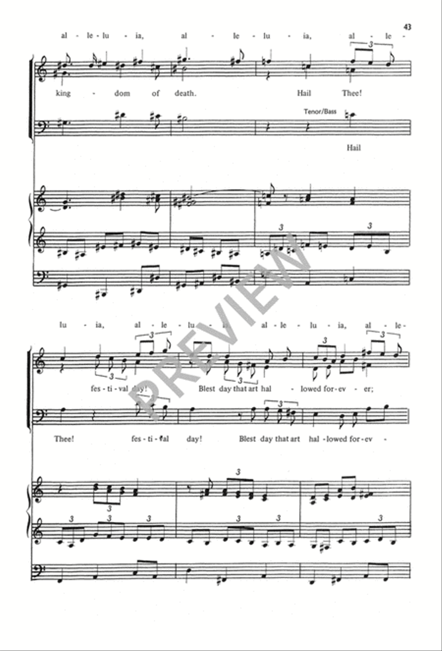The Calvin Hampton Hymnary 4-Part scores gallery preview page 47