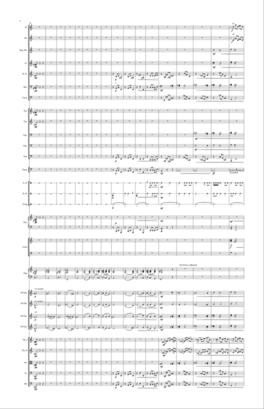 Symphony No.25 (Our Earth) PART 5 Divisi scores gallery preview page 6