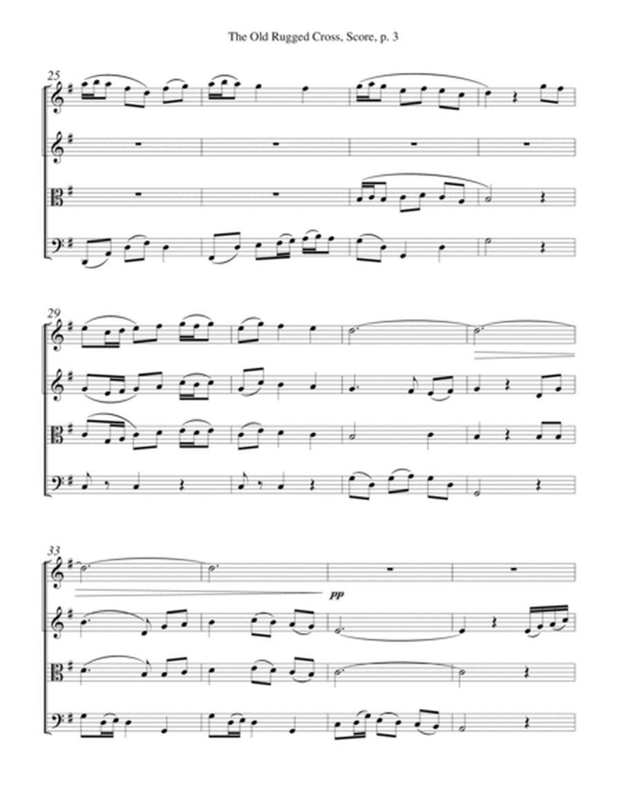 HYMNS FOR THE STRING QUARTET, 4 Arrangements by Gary Lanier (Includes Score and Parts) image number null