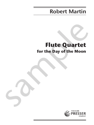Book cover for Flute Quartet for the Day of the Moon