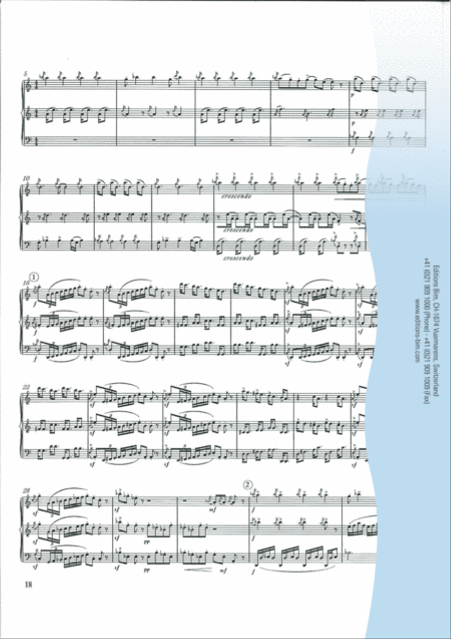 Trio Trio English Horn scores gallery preview page 9