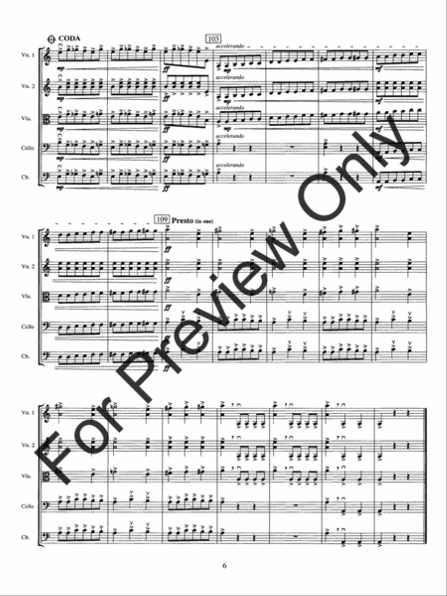 Waltz of the Wicked String Orchestra scores gallery preview page 9