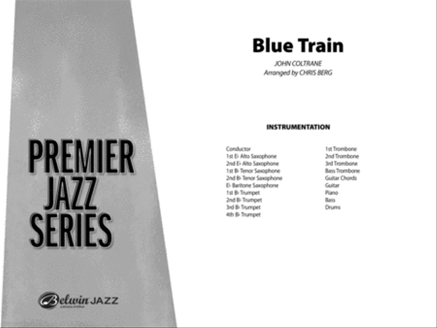 Blue Train Blue Train Jazz Ensemble scores gallery preview page 22