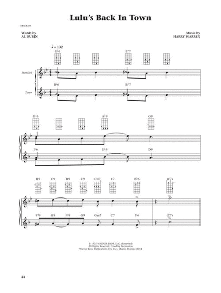 Jumpin' Jim's Ukulele Masters: Lyle Ritz Solos Ukulele scores gallery preview page 7