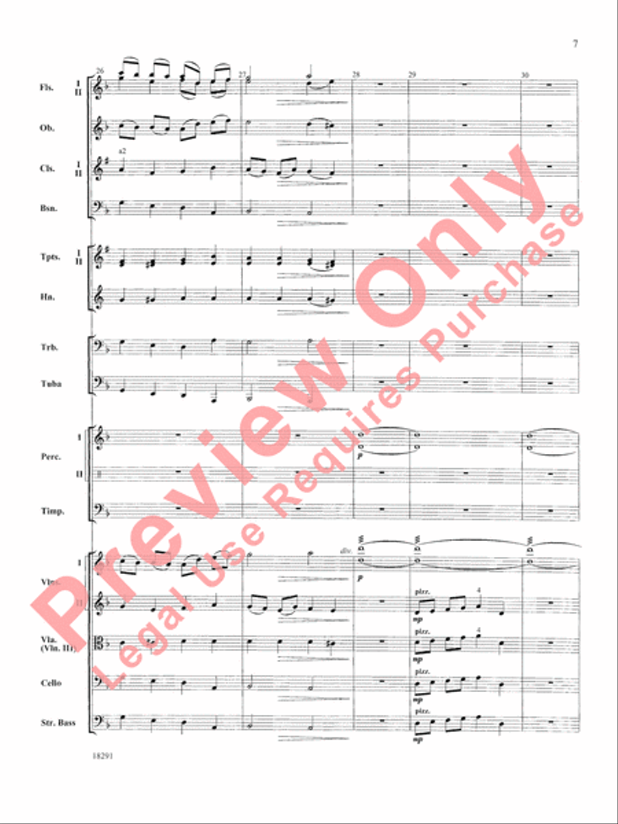 Hungarian Air and Dance Full Orchestra scores gallery preview page 8
