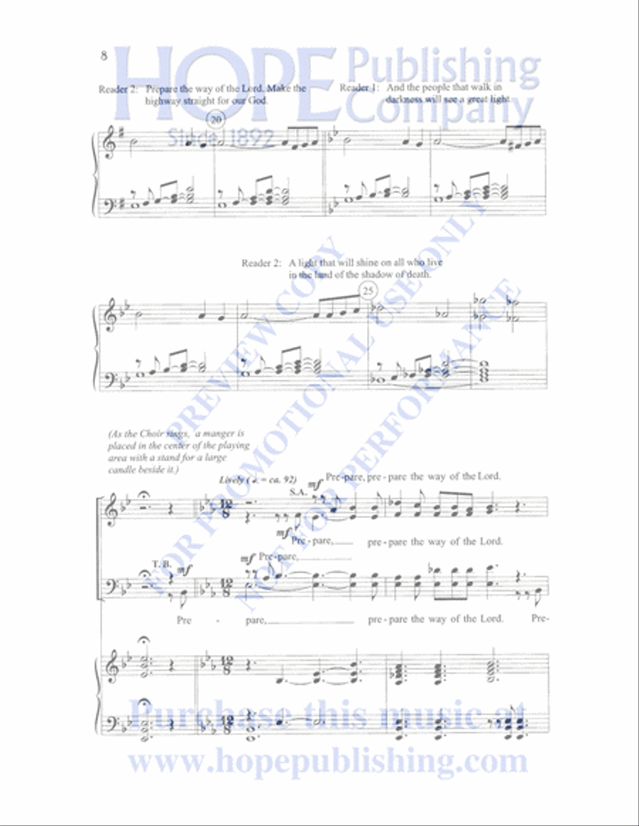 By Heaven's Light Choir scores gallery preview page 9