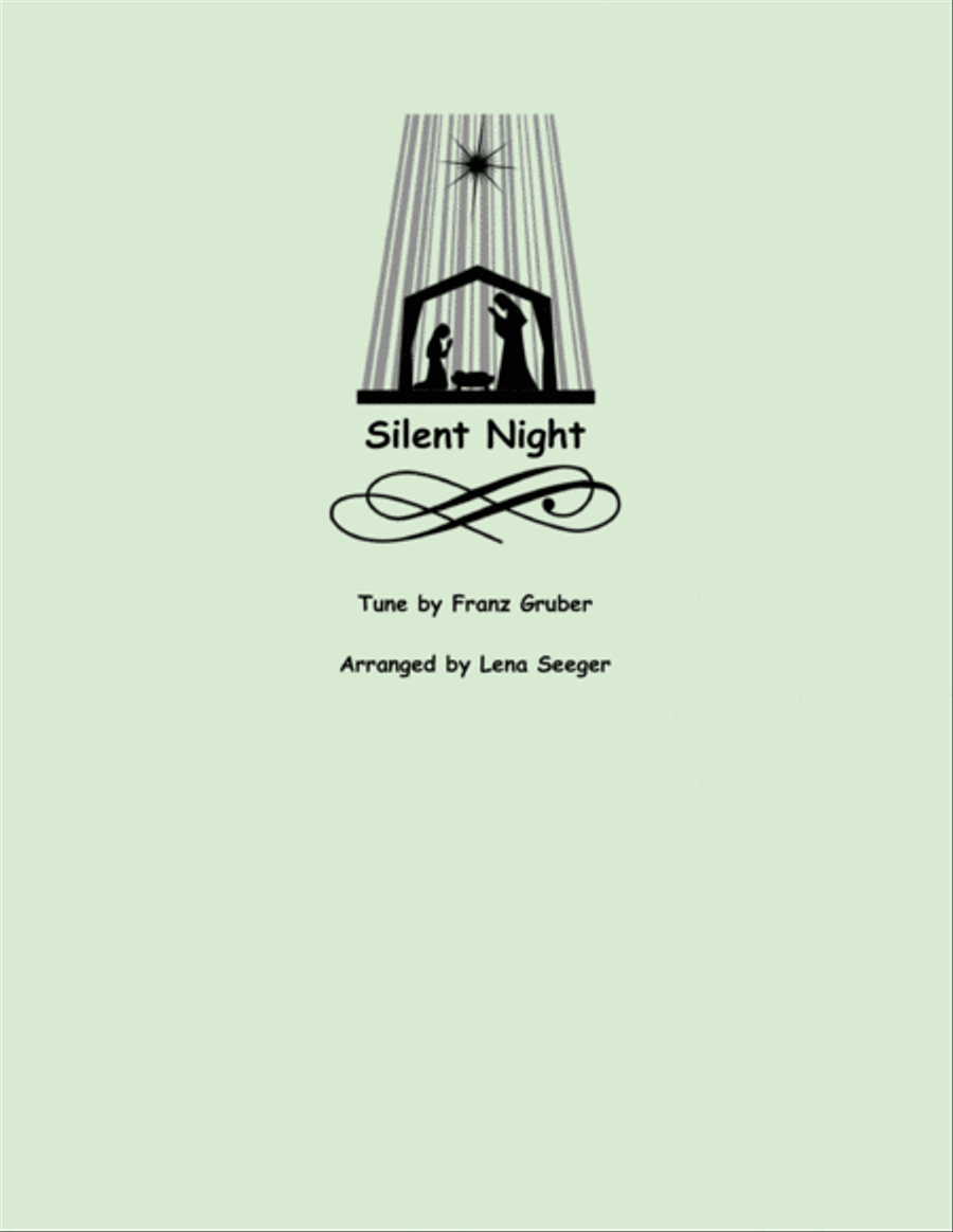 Silent Night Woodwind Ensemble scores gallery preview page 1