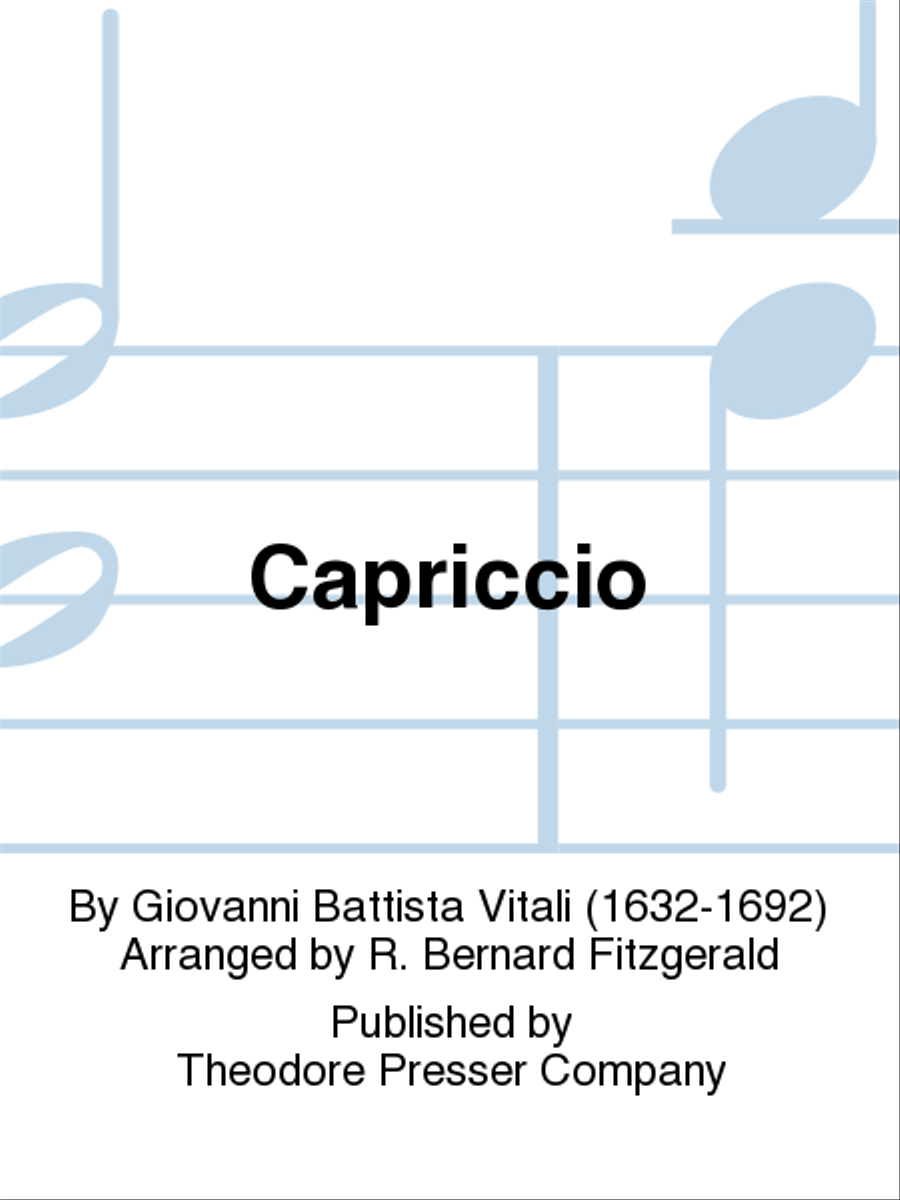 Capriccio Chamber Music scores gallery preview page 1