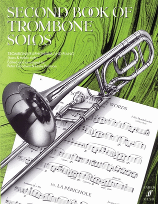 Book cover for Second Book Of Trombone Solos