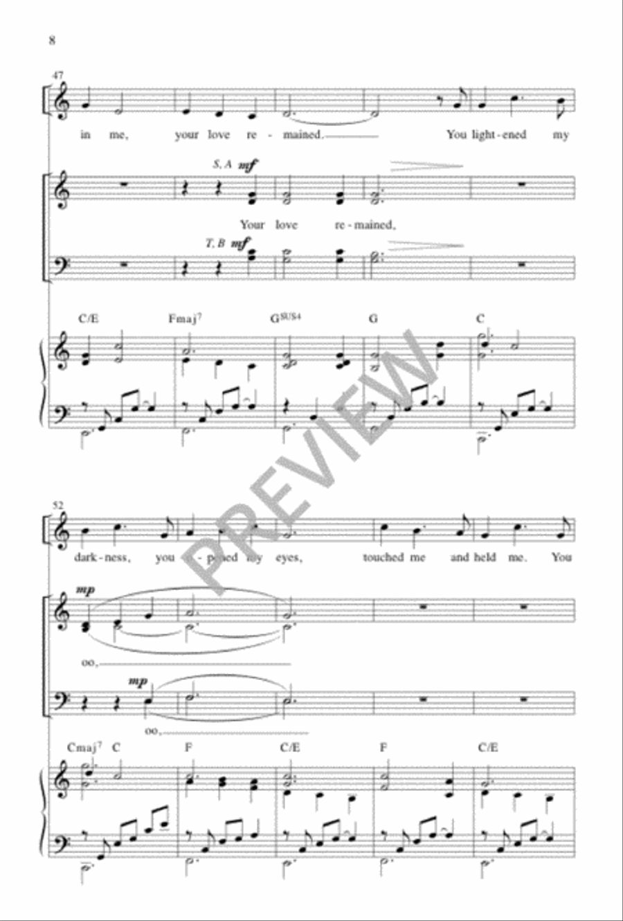 Our Hearts Are Restless 4-Part scores gallery preview page 7