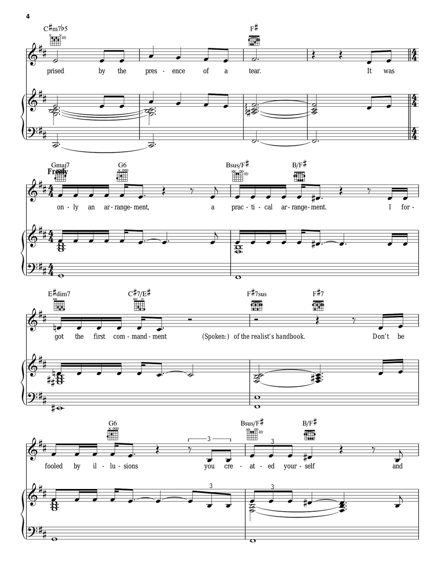 I Love Her But She Loves Someone Else Acoustic Guitar scores gallery preview page 4