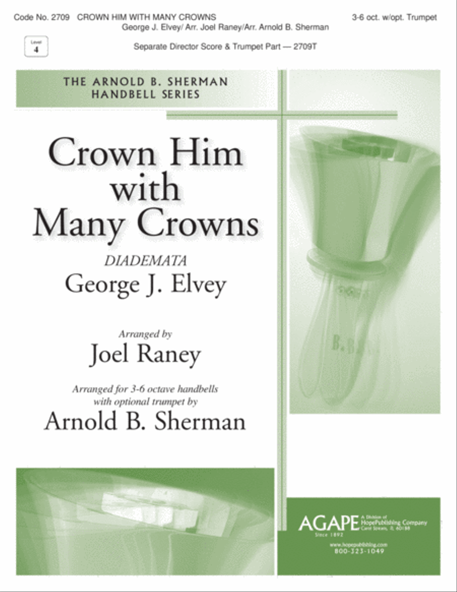 Crown Him with Many Crowns Handbell Choir scores gallery preview page 1