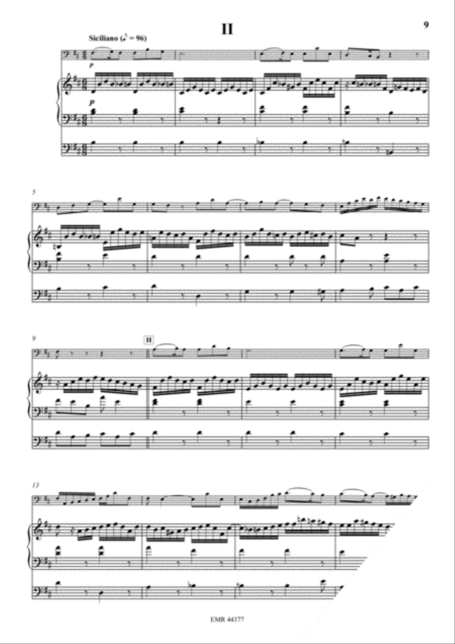 Sonate G Major Cello scores gallery preview page 4