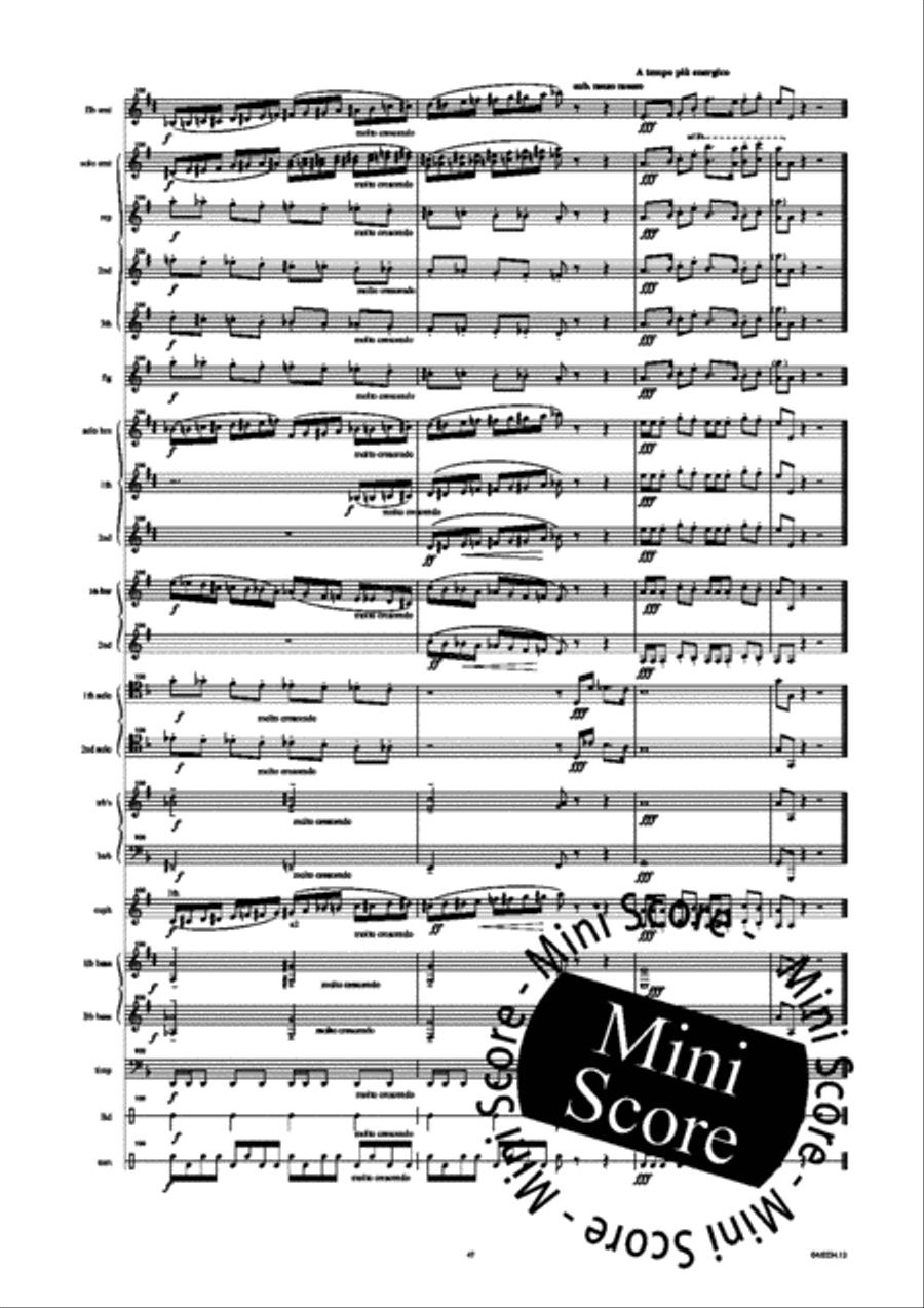 Rainforest Concerto Brass Band scores gallery preview page 53