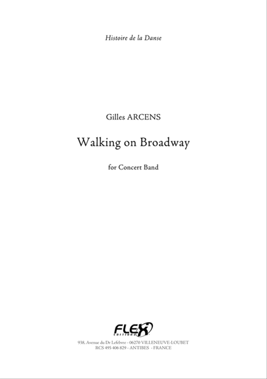 Walking on Broadway Walking on Broadway Concert Band scores gallery preview page 1