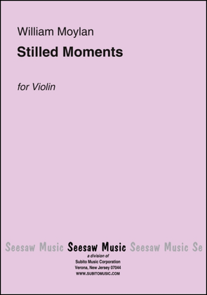 Book cover for Stilled Moments
