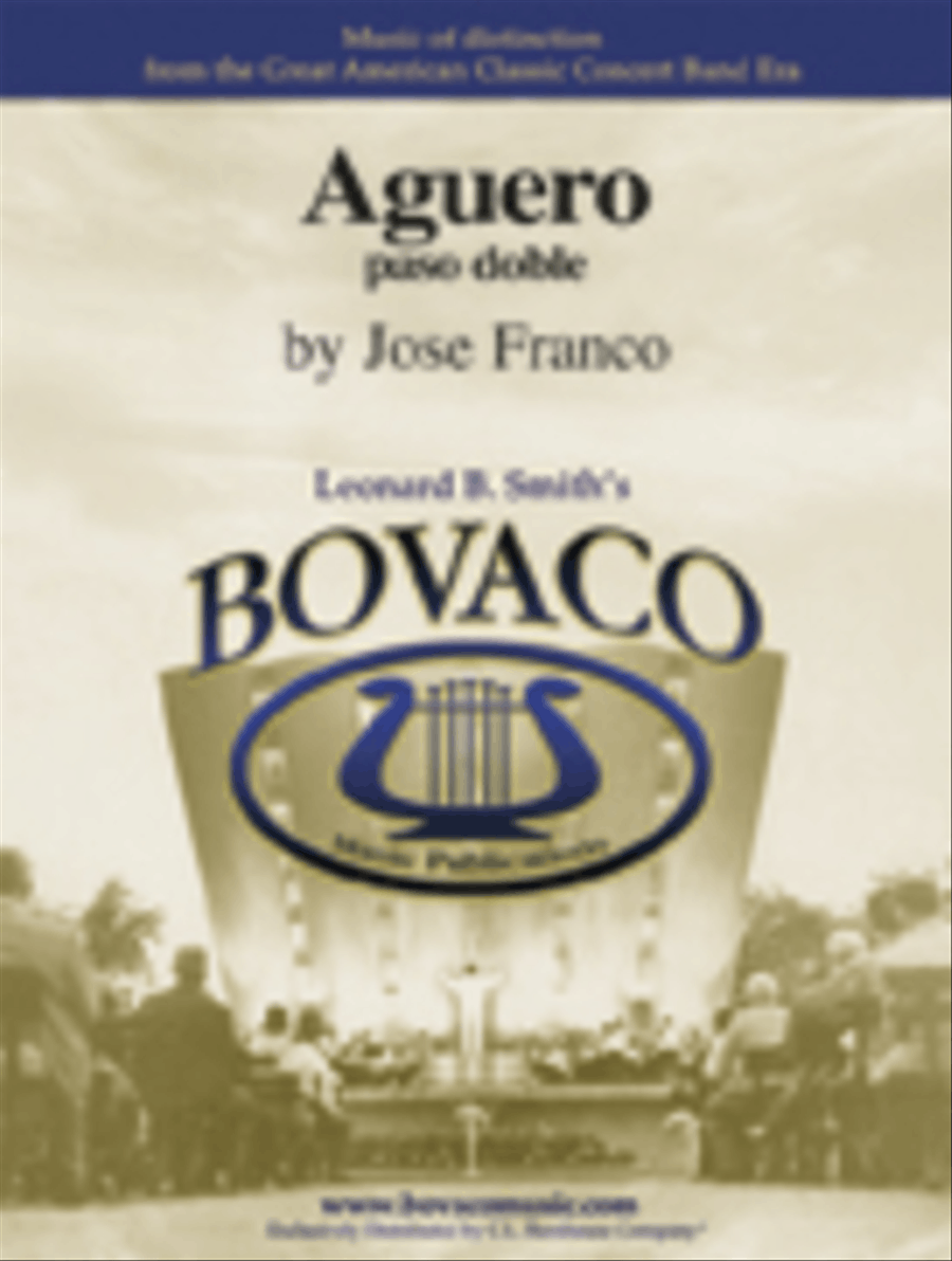 Aguero, paso doble Concert Band scores gallery preview page 1