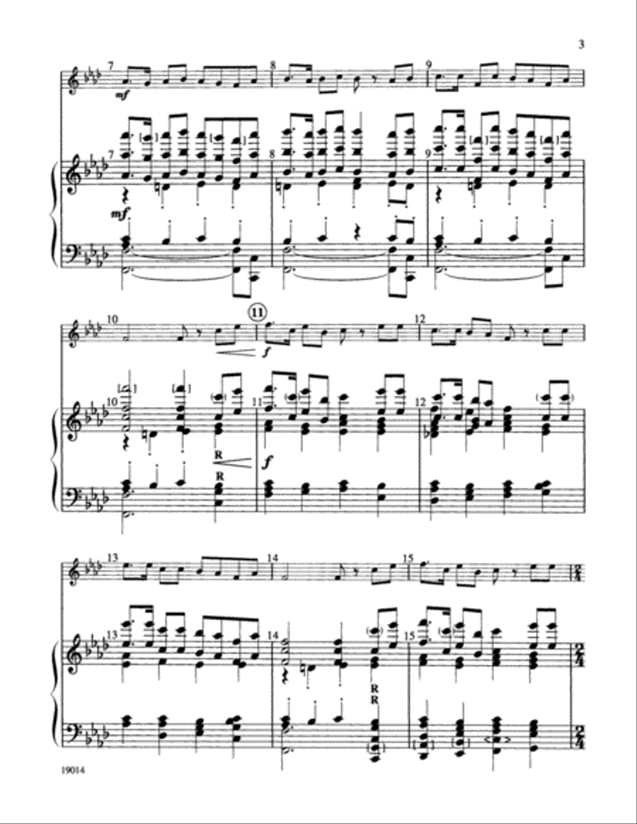 The Morning Trumpet Handbell Choir scores gallery preview page 3