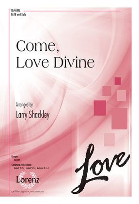 Book cover for Come, Love Divine