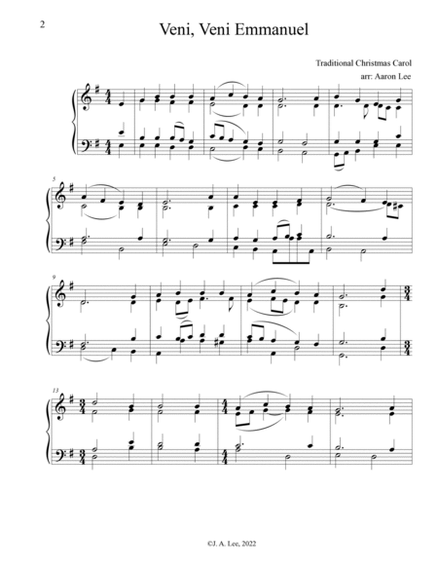 Nine Christmas Chorales (for solo piano)