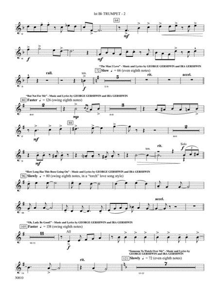 A Tribute to Gershwin: 1st B-flat Trumpet