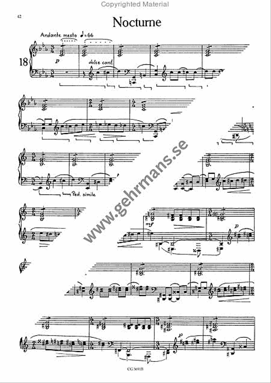 Circulus quintus Piano Solo scores gallery preview page 4