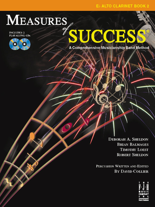 Book cover for Measures of Success E-flat Alto Clarinet Book 2