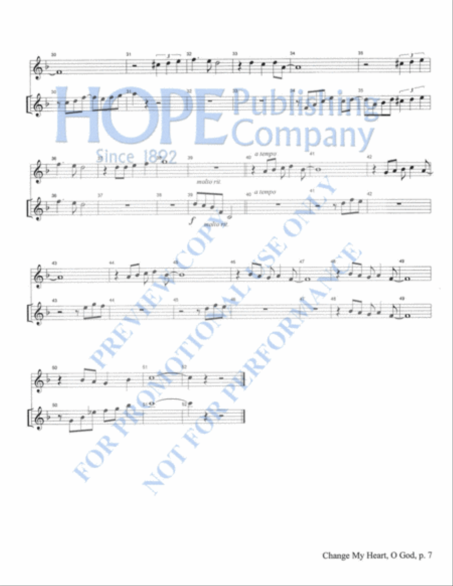 Praise Him with Instruments Orchestra scores gallery preview page 10