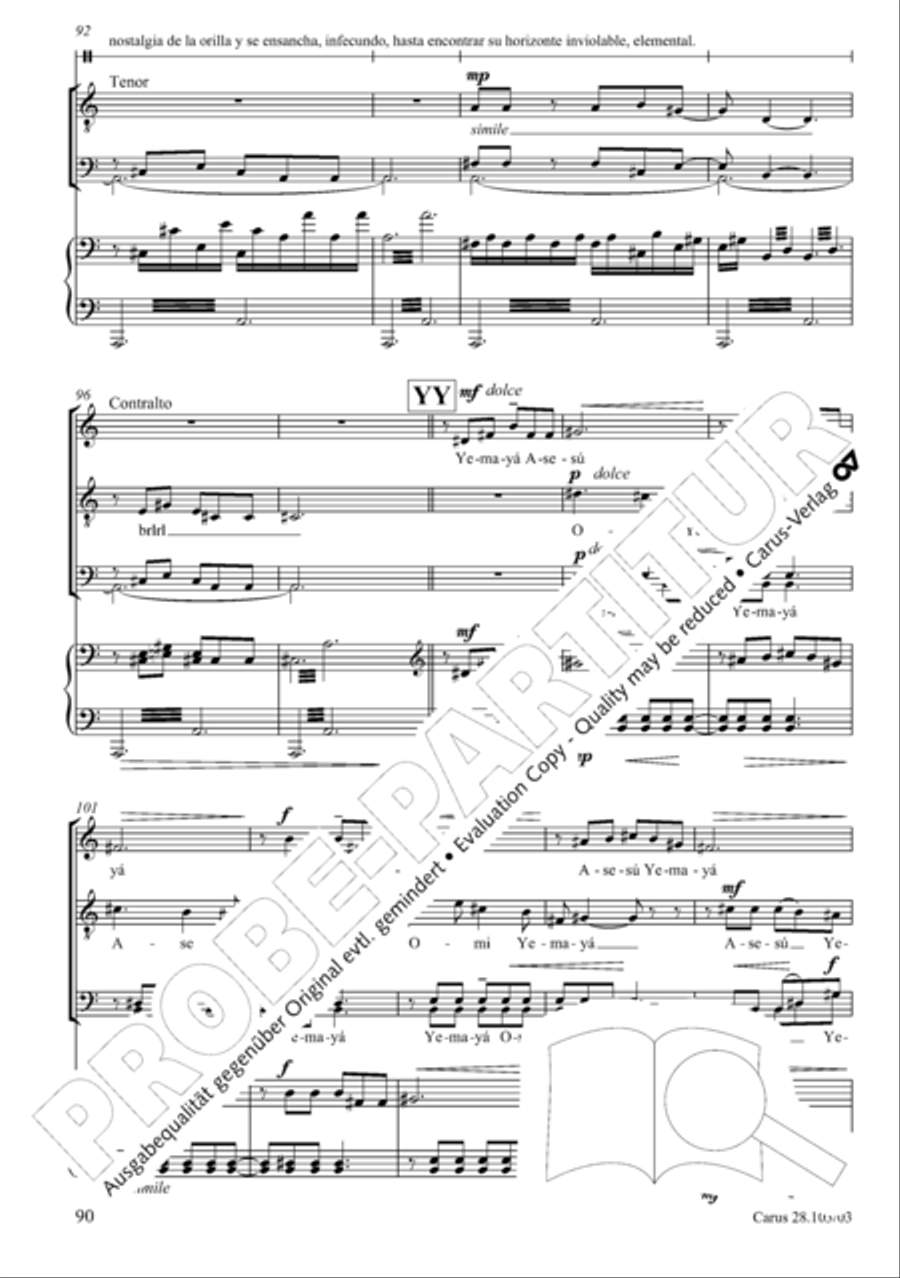 Water Water 4-Part scores gallery preview page 105