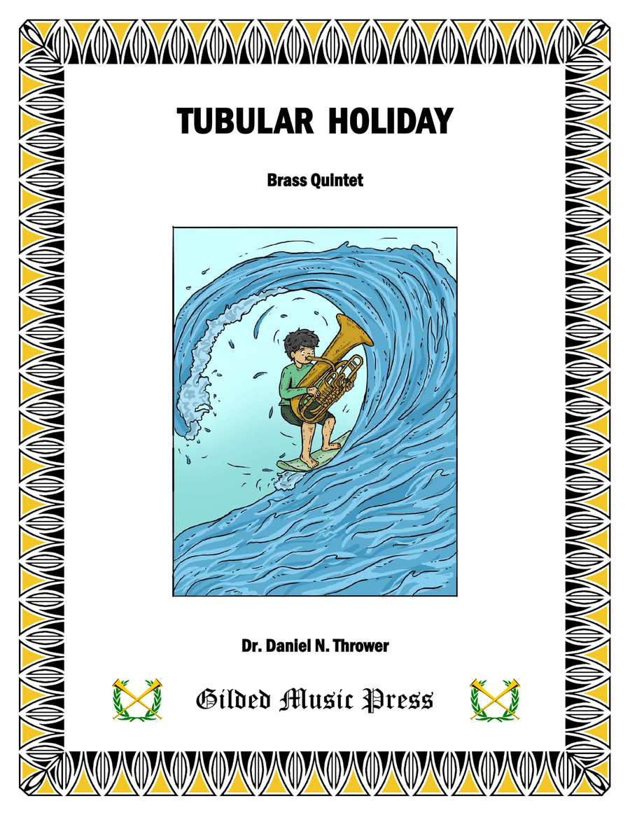Tubular Holiday, Op. 127 Brass Quintet scores gallery preview page 1