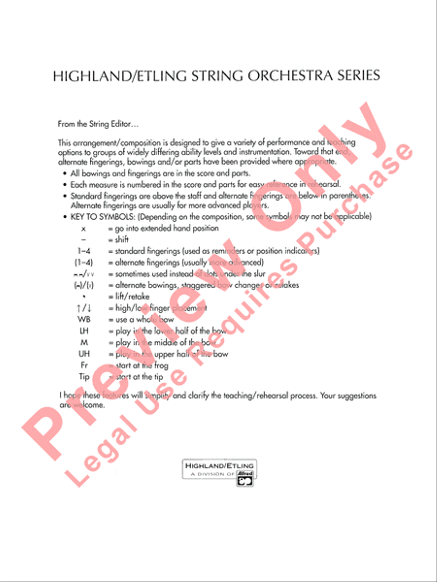 Symphony No. 9 String Orchestra scores gallery preview page 3