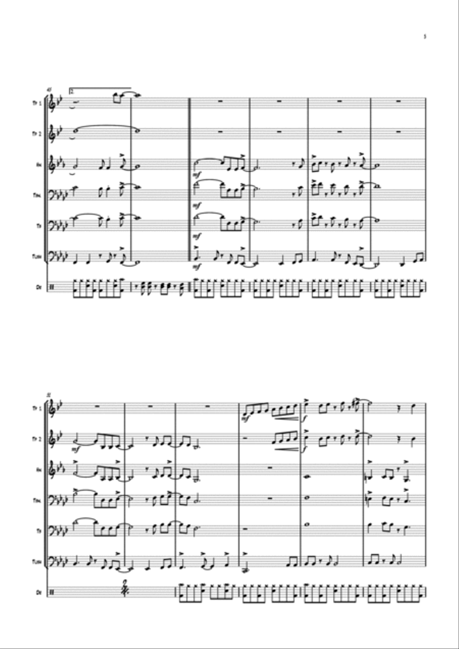 Laura Non C'e' Horn scores gallery preview page 6