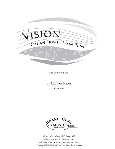 Vision: On an Irish Hymn Tune image number null
