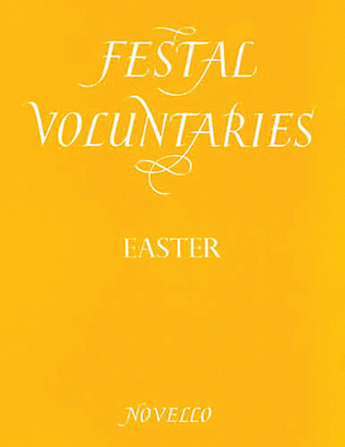 Book cover for Festal Voluntaries: Easter
