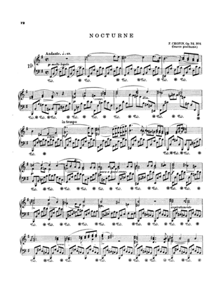 Chopin: Nocturne Op. 72, No. 1 - Posthumous (Ed. Franz Liszt)